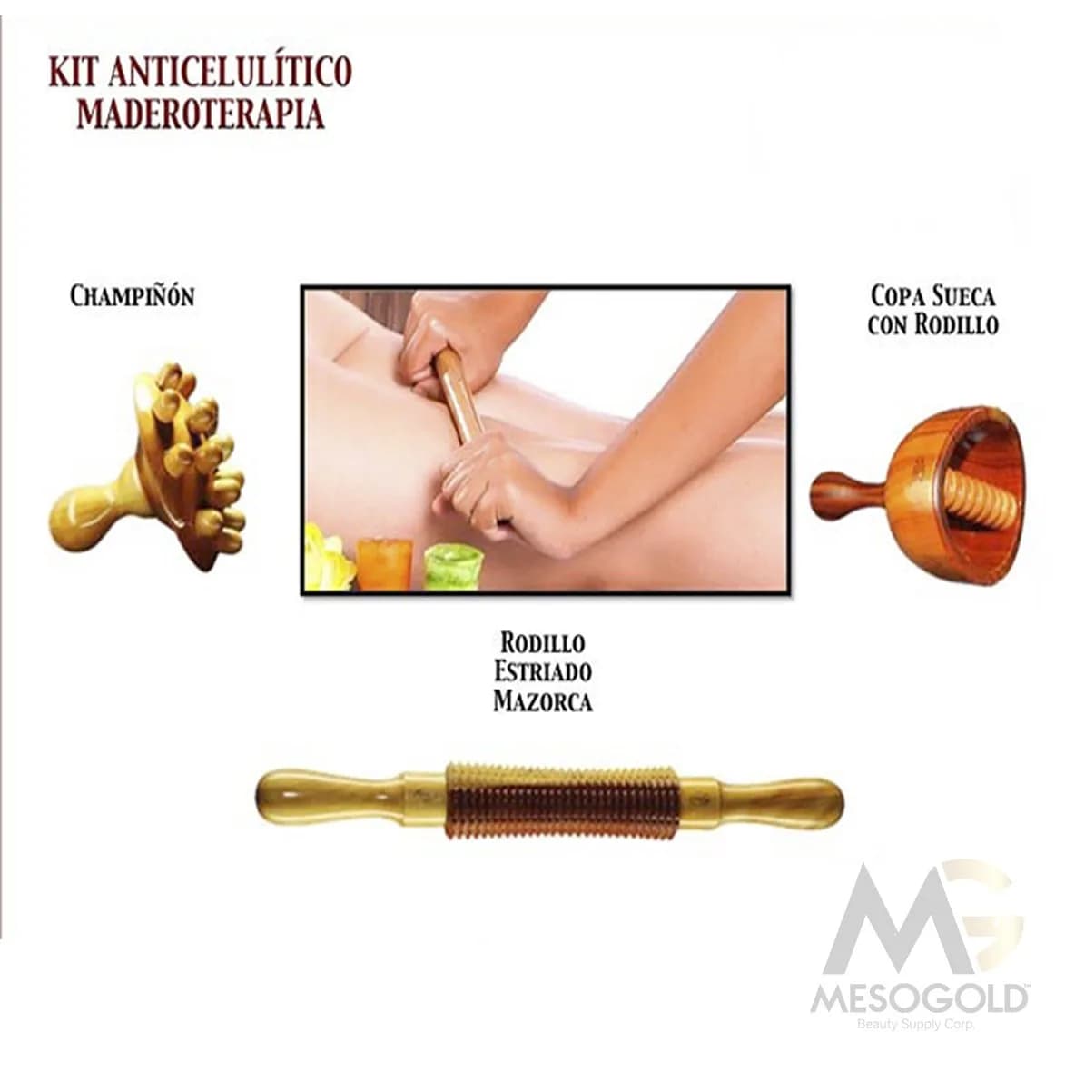 Woodtherapy Anti Cellulite Kit