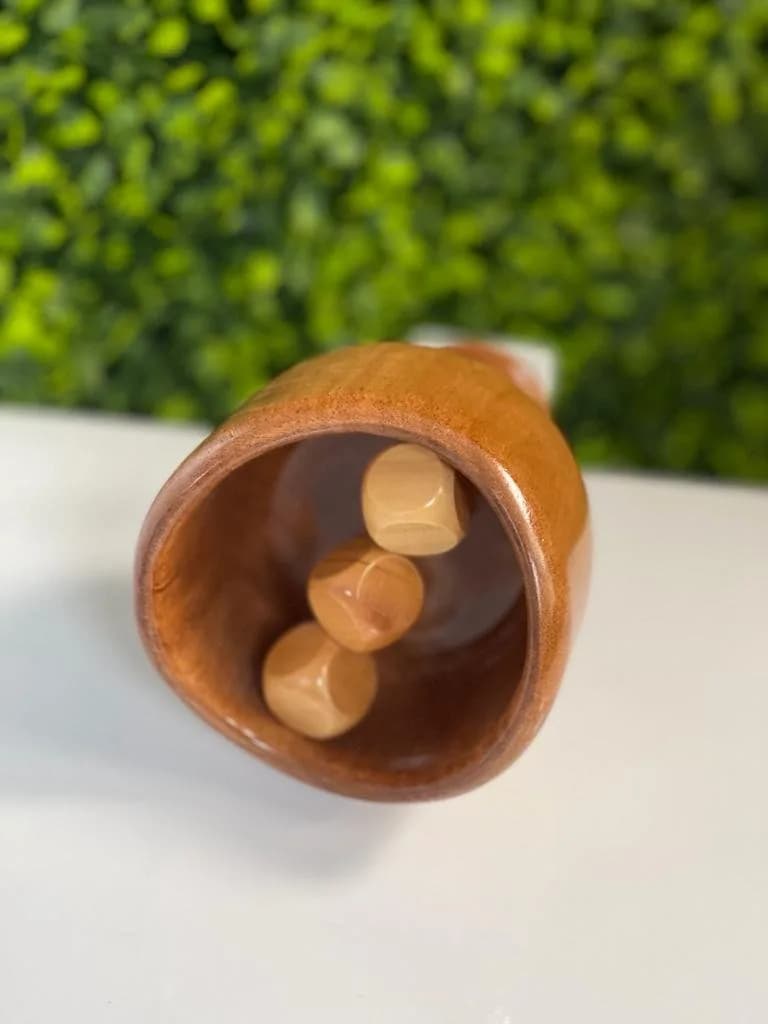 Woodtherapy Swiss Cup Long Holder With Cubes